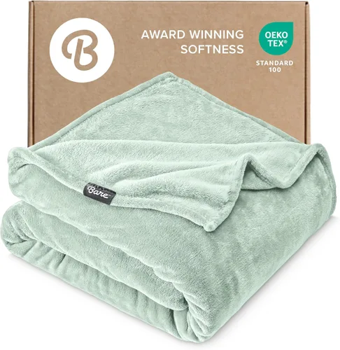 Miniatura 39 de Bare Home Manta de Vellón - Full/Queen - Ultra Suave y Liviana para Cama, Sofá y Sillón - Microfelpa de Lujo - Manta Cálida y Acogedora