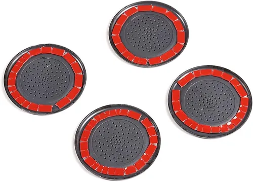 Miniatura 7 de YIWANG ABS cubierta del micrófono del techo del coche decoración pegatinas para Land Rover Defender 110 2020-2022 Auto Accesorios (fibra de carbono)