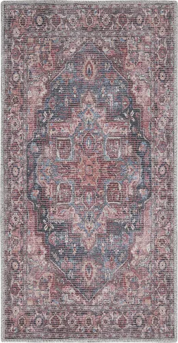 Miniatura 95 de Nourison Home New Concept - Alfombra lavable de 6 x 9 pies, fácil de limpiar, no se desprende, para dormitorio, sala de estar, comedor y cocina