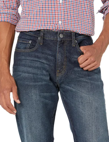 Miniatura 3 de Tienda Essentials Jeans de corte atlético para hombre
