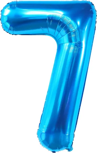 Miniatura 1012 de KatchOn, Globo grande azul número 2 de 40 pulgadas Decoraciones de cumpleaños de Baby Shark para niño de 2 años Globo azul número 2 Globo