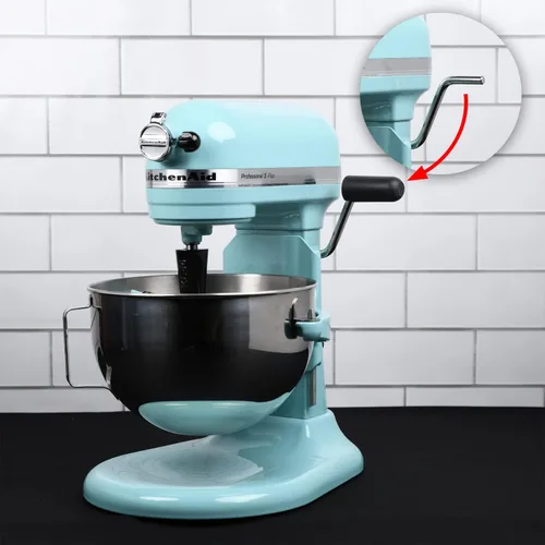 Miniatura 2 de New Metro Design Agarre Cómodo, Compatible con Batidoras de Pie con Elevación de Tazón KitchenAid con Mango de Metal Desnudo, Negro