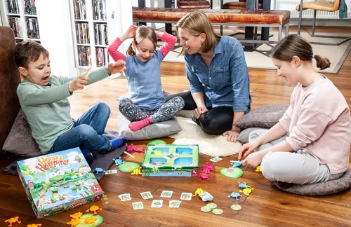 Miniatura 2 de Happy Hopping - Juego de mesa de Pegasus Spiele 2-4 jugadores - Juegos de mesa para la familia - 15-20 minutos de juego - Juegos para noche