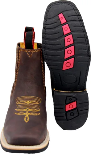 Miniatura 4 de Western Shops - Botas vaqueras de tobillo corto para hombre