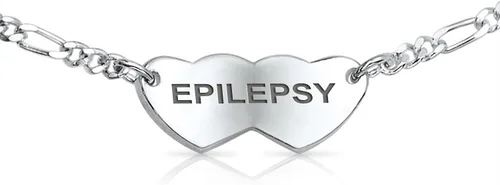 Miniatura 11 de Pulsera de identificación médica grabable con forma de corazón ovalada o doble en blanco, para adolescentes, para él o ella, hijo e hija, plata