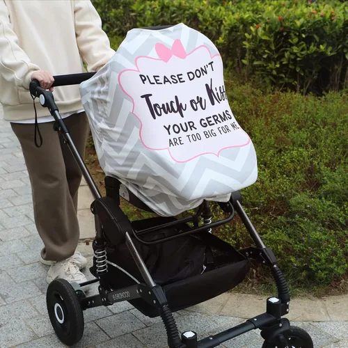 Miniatura 4 de Fundas de asiento de automóvil para bebé, toldo de asiento de automóvil, fundas de cochecito infantil para recién nacidos, fundas de lactancia