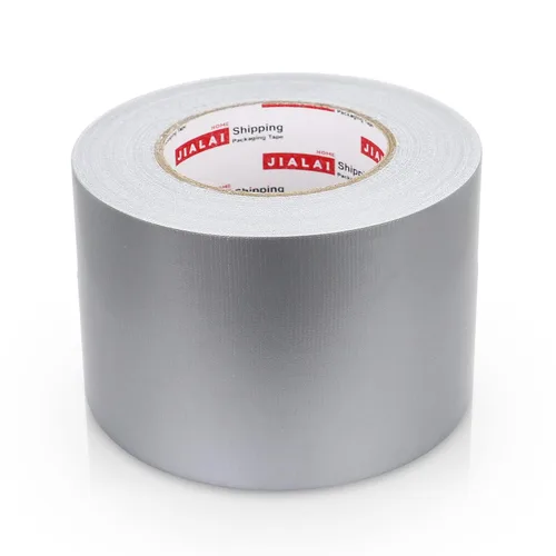 Miniatura 10 de JIALAI HOME Cinta adhesiva blanca de 4 pulgadas, grado industrial 4 pulgadas x 55 yardas (164 pies), 9 mil de alta resistencia, impermeable, fuerte