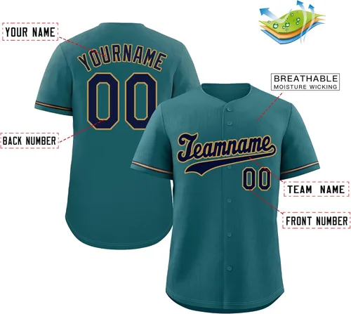 Miniatura 118 de Camisetas deportivas de jersey de béisbol personalizadas, nombre del equipo, número de logotipo, regalo para fanáticos adultos y jóvenes