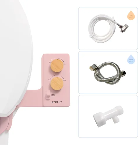 Miniatura 12 de TUSHY - Accesorio de bidé con agua fría a tibia, autolimpieza instalación fácil universal, requiere conexión de fregadero para control