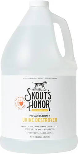 Miniatura 12 de SKOUT'S HONOR Destructor de orina y olor para mascotas, hormigón y césped, fuerza profesional, impulsado por plantas, eliminador de orina libre