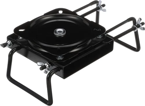 Miniatura 5 de Attwood 15700-3 Montura de Asiento, con Abrazadera y Giratoria, Se Ajusta de 7 ½ Pulgadas a 18 Pulgadas, Aluminio Revestido en Polvo Negro