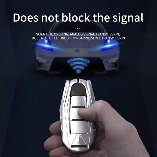 Miniatura 3 de Funda para llavero de automóvil Nissan, compatible con Nissan Rogue Maxima Altima Seda Pathfinder Infiniti Q50 QX56 M35 Q70 Smart Keyless Entre Key