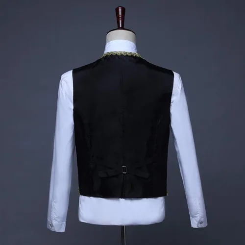 Miniatura 7 de Abrigo steampunk para hombre, chaqueta gótica victoriana, uniforme de Halloween, estilo vintage