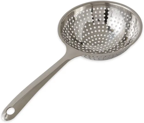 Miniatura 10 de RSVP International Endurance Kitchen Collection - Herramientas coladoras perforadas, cucharón, acero inoxidable 18/8