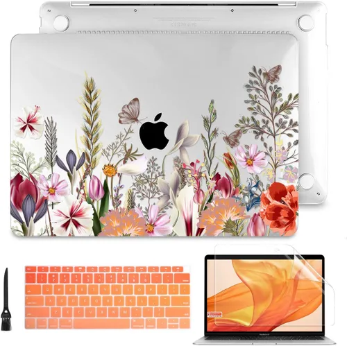 Miniatura 19 de Batianda - Carcasa rígida protectora de plástico transparente y mate para MacBook Pro (2019, 2018, 2017, 2016) de 13 pulgadas, modelo A2159, A1989