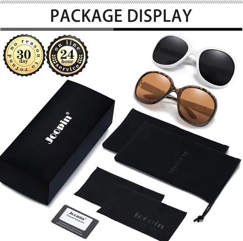 Miniatura 208 de Joopin Lentes de sol de gran tamaño para mujer, polarizados, grandes, para conducción, protección UV, grandes sombras