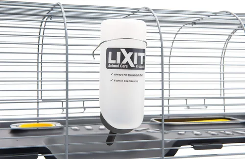 Miniatura 2 de Lixit Botellas de agua de boca ancha sin BPA para conejos, hurones, cobayas, ratas, chinchillas, hámsters, ratones, erizos, jerbos y otros animales
