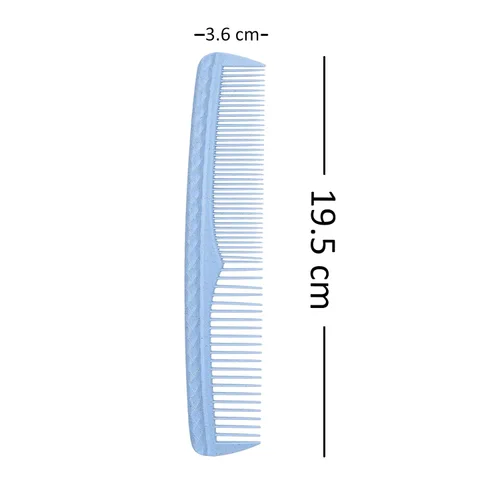 Miniatura 2 de Kare & Kind Juego de peines para el cabello, 4 peines de plástico duraderos (7.46 pulgadas), dientes gruesos y finos, para peinar, peinar, recortar