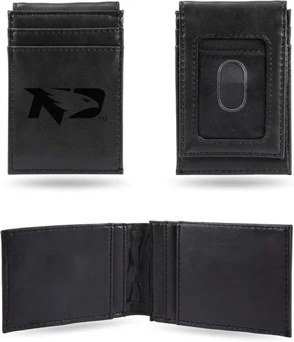 Miniatura 37 de Cartera de bolsillo frontal grabada con láser NCAA - Compacta/Cómoda/Delgada