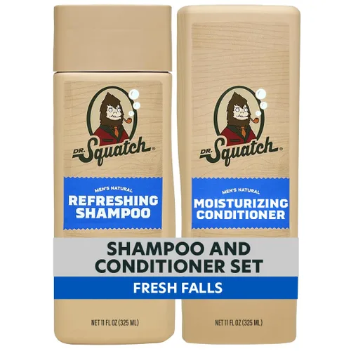 Miniatura 9 de Dr. Squatch Paquete de Cabello Natural para Hombres - Cabello Saludable y de Aspecto Abundante - Champú de Alquitrán de Pino (8 fl oz)