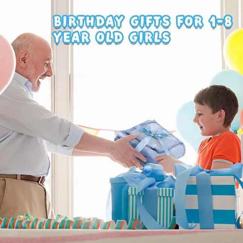 Miniatura 2 de inhand Manta azul que brilla en la oscuridad, juguetes espaciales, regalos de cumpleaños para niños, linda manta para niños y divertida decoración