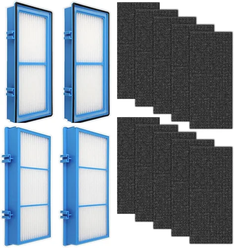 HAPF30AT - Filtro para purificador de aire total Holmes AER1, compatible con Holmes HAPF30AT y HAP242-NUC, 4 + 10 filtros de refuerzo de carbono