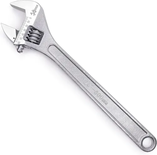 Miniatura 10 de Navegando - Llave ajustable de 6 pulgadas, llave inglesa ajustable para espacios reducidos, acero de alto carbono con agarre antideslizante, se