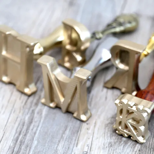 Miniatura 5 de Sello de hielo personalizado, sello de cera para bricolaje, sello de marca de hielo con cabeza de latón extraíble, sello de hielo personalizado