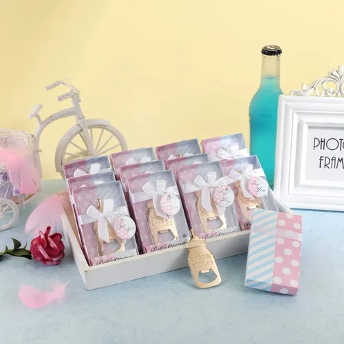 Miniatura 8 de 24 piezas de abrebotellas, revelación de género, recuerdo de fiesta para invitados, niños o niñas, decoraciones de fiesta de revelación de género