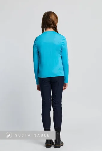 Miniatura 4 de Asmar Equestrian Camisa de sol sostenible para jóvenes, top ecuestre para niñas