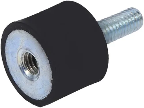 Miniatura 5 de 4 soportes de goma M8 M6, aisladores de vibración, bobinas de bloque silencioso antivibración, bobinas de coche y barco con tornillos