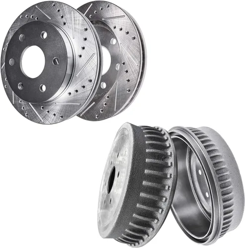 Miniatura 47 de Detroit Axle - Rotores de freno traseros para Toyota GR Supra BMW 230i 330e 330i 430i 530i 530i 530e 540d 540i xDrive X3 X4 Z4, rotores de freno