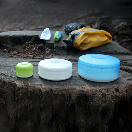 Miniatura 7 de Humangear GoTubb – Recipientes de almacenamiento para aperitivos, artículos pequeños esenciales y equipo de viaje, hechos de materiales seguros
