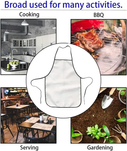 Miniatura 4 de Masterhand Delantal divertido delantal para mujer, delantal de cocina de chef, babero de pizza, rebanada de pizza, bandera italiana, comida