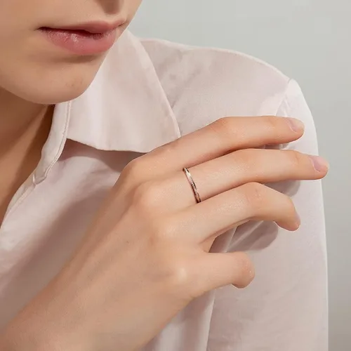 Miniatura 4 de Diamday Anillos para la ansiedad para mujeres y hombres, 2 0.157 in, anillo giratorio de acero de titanio para aliviar la ansiedad y el estrés