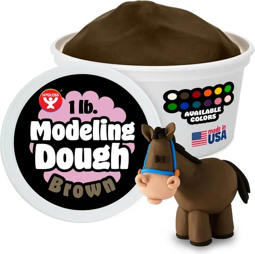 Miniatura 21 de Hygloss Masa de Modelado para Jugar para Niños – Masa Sensorial Segura y No Tóxica para Artes y Manualidades – Tubo de 1 lb – Arcilla de Jugar