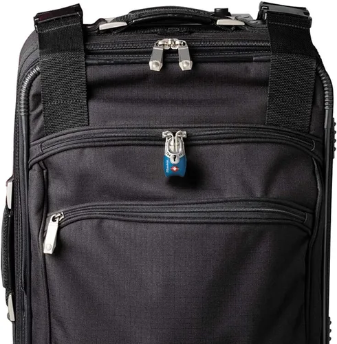 Miniatura 2 de Master Lock 4689T Cerradura con Llave Aprobada por TSA, Paquete de 2, los Colores Pueden Variar