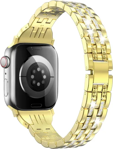 Miniatura 20 de MoKo Banda delgada compatible con Apple Watch Band Ultra3/2/1 49mm/Series 11/10/9/8/7/6/5/4/3/2/1/SE3/SE2/SE 46/45/44/42/41/40/38mm, correa de metal