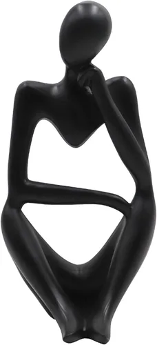 Miniatura 11 de Dnoifne La escultura del Pensador, adornos para acuario, estatua de escultura abstracta, arte decorativo de regalo, figura de decoración del hogar