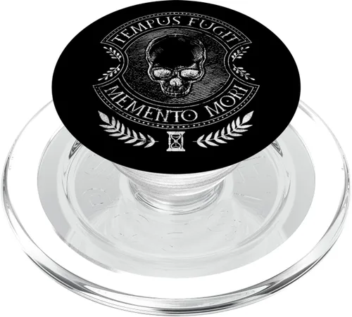 Miniatura 8 de Dichos latinos - Tempus Fugit Memento Mori PopSockets Swappable PopGrip