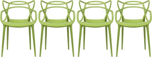 Miniatura 7 de 2xhome Silla de comedor moderna Silla auxiliar apilable para interiores o exteriores Plástico resistente a la intemperie para cocina, patio