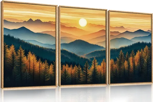 Miniatura 17 de Arte de Pared de Lienzo Enmarcado con Grandes Pinceladas Abstractas, Decoración de Pared Azul Marino Neutro, Pintura de Pared Moderna en Tonos