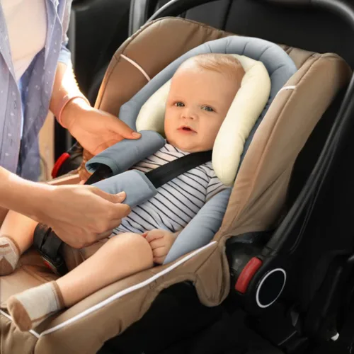 Miniatura 7 de COOLBEBE - Juego de soporte para el cuerpo del bebé mejorado 3 en 1 y fundas para las correas para recién nacidos, bebés y niños pequeños - Cojín