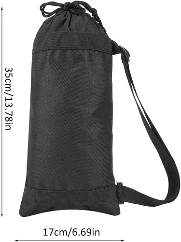 Miniatura 5 de Acouto Bolsa de trípode para cámara, tela Oxford, portátil, plegable, al aire libre, bolsa de transporte para fotografía (13.8 in)