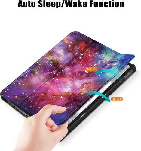 Miniatura 4 de Funda para Lenovo Tab P11 Gen 2 (11.5 pulgadas) TB-350FU/TB-350XC lanzada en 2023 – Trifold Shell Slim Lightweight Stand Auto Wake/Sleep Folio Cover
