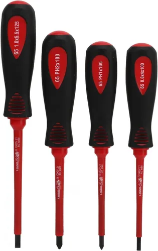 Miniatura 9 de Juego de 26 piezas de enchufes aislados de 1000 V con trinquete de accionamiento de 3/8 pulgadas y brocas de precisión para mantenimiento eléctrico