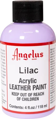 Miniatura 165 de Angelus - Pintura acrílica para cuero, 4 Fl Oz, color blanco - Pintura para cuero profesional flexible, resistente a grietas, arañazos