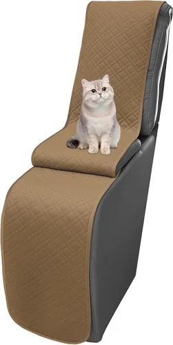 Miniatura 50 de Fundas de terciopelo 10% impermeables para sofá modular reclinable en forma de L, 1 pieza, fundas acolchadas para sofá reclinable esquinero, juego