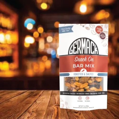 Miniatura 8 de Germack Pistachio Company Detroit, consigue tu merienda en la mezcla de bar dulce y picante para fiestas, bolsa de 7 onzas, juego de 2