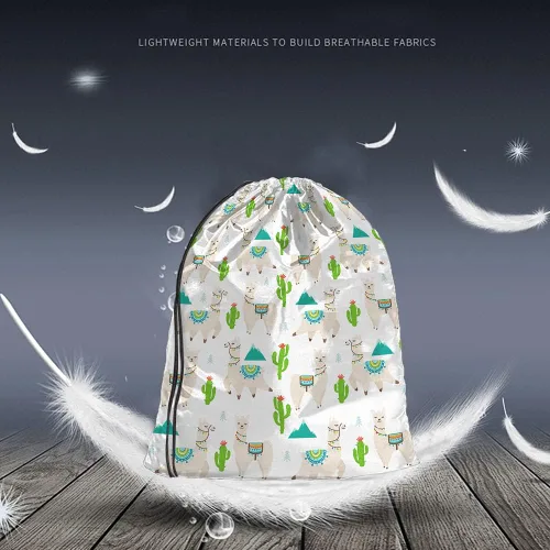 Miniatura 2 de Exóticos tópicos cactus con cordón bolsas mochila bolsa de gimnasio, Multi-a162, Mochilas de viaje